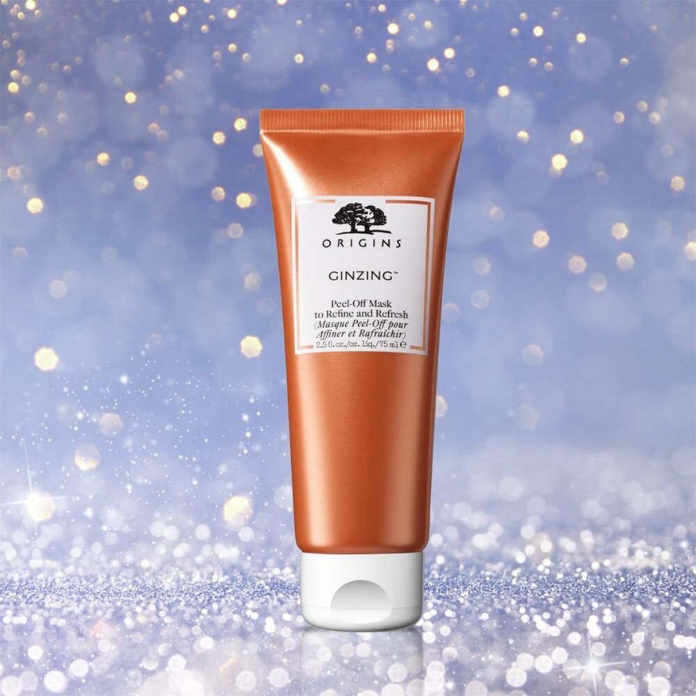 Origins GinZing Peel-Off Mask to Refine and Refresh for Women, 2.5 Oz / 75 ml